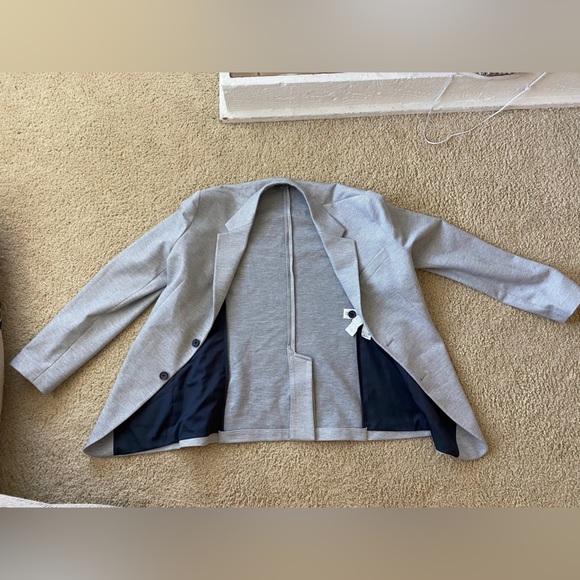 Zara Men’s Gray Blazer (Large) - Picture 2 of 6